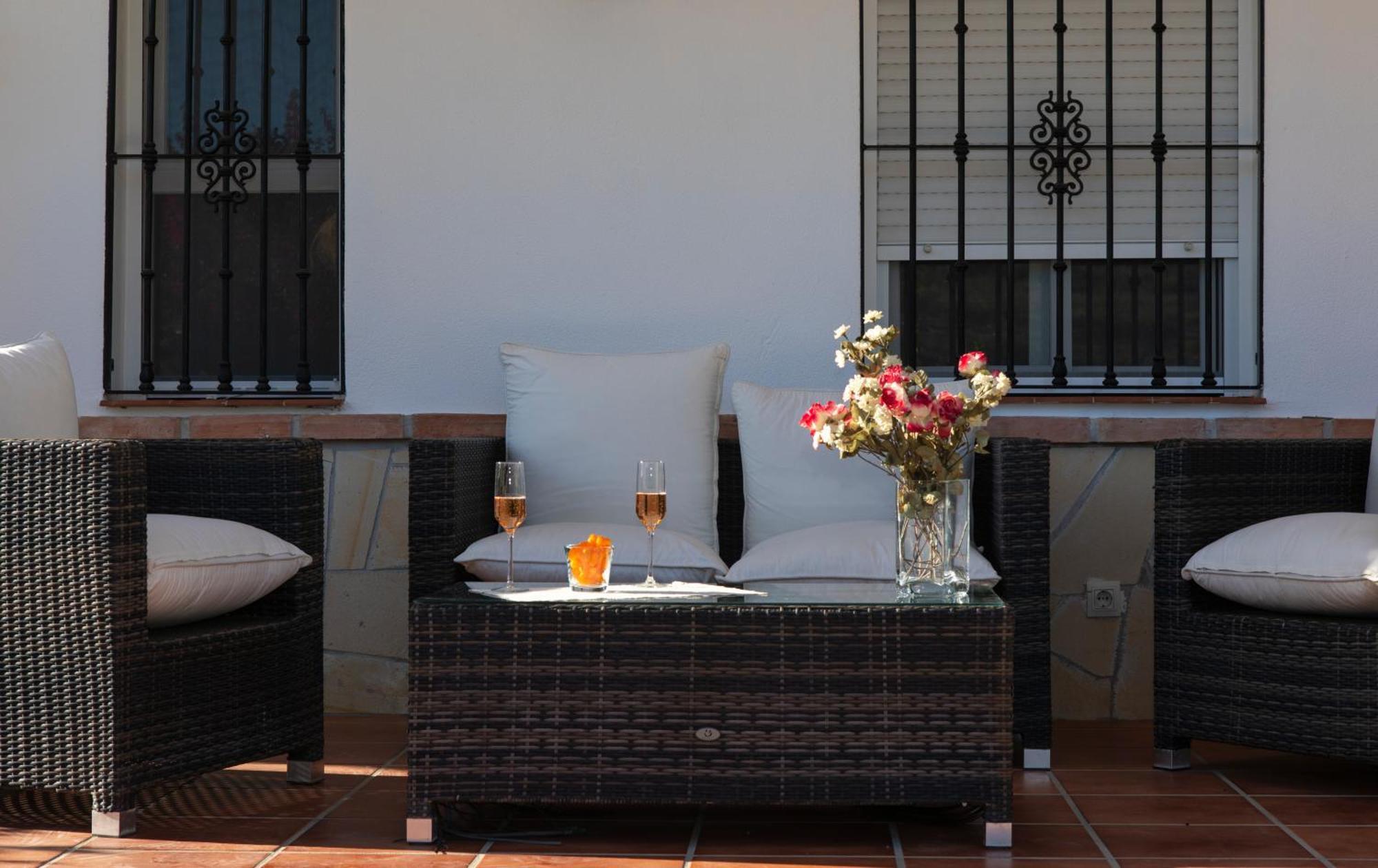 Hotel Cortijo De Salia Alcaucín Oda fotoğraf